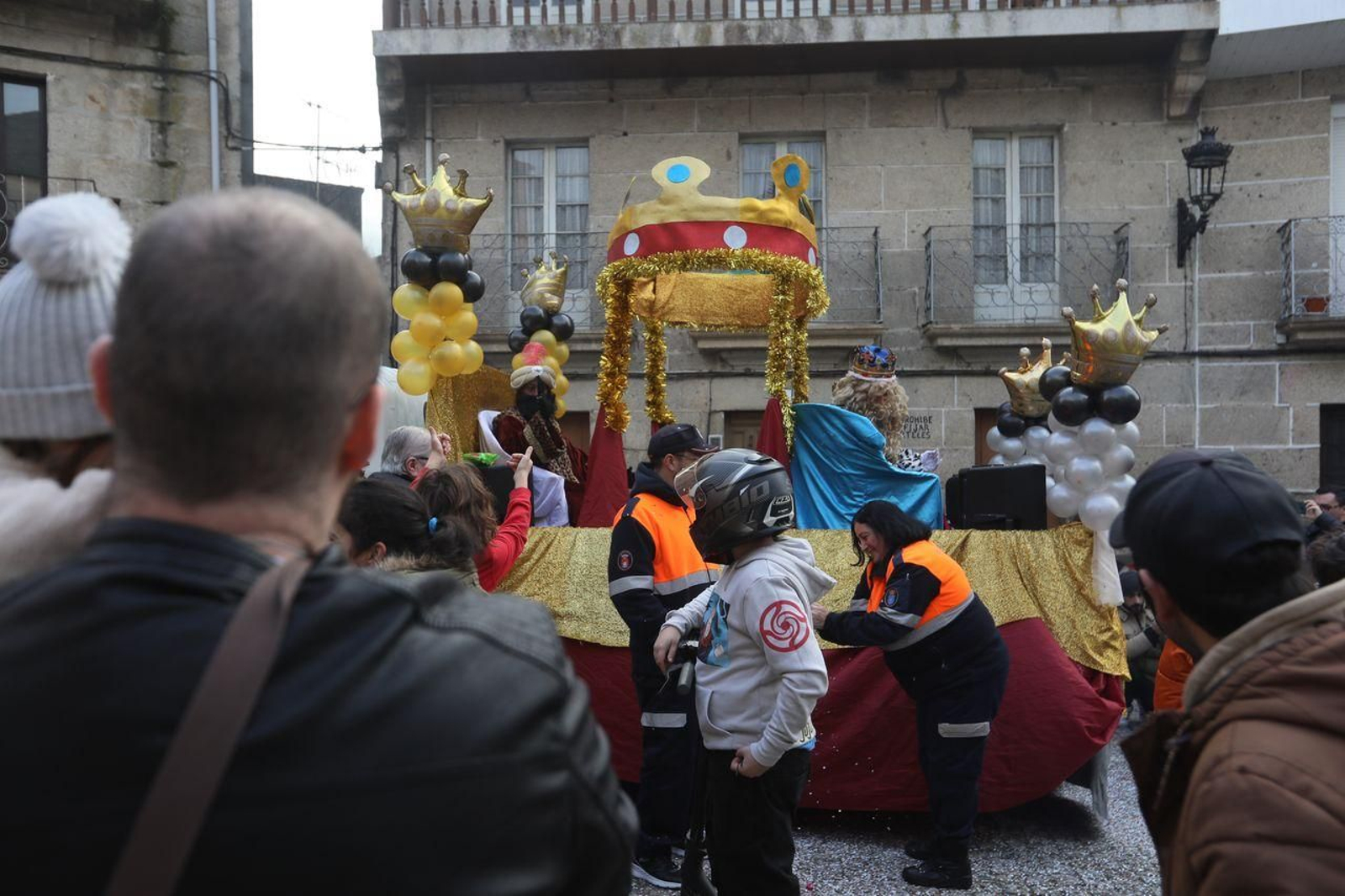 Reyes Magos en Cortegada (Foto: José Paz)