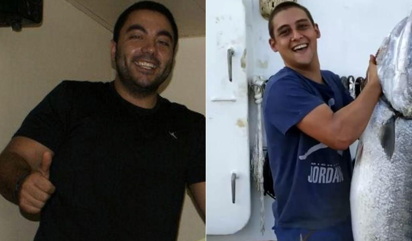 A la izquierda Ángel, de 36 años y Francisco (Fran), de 27.