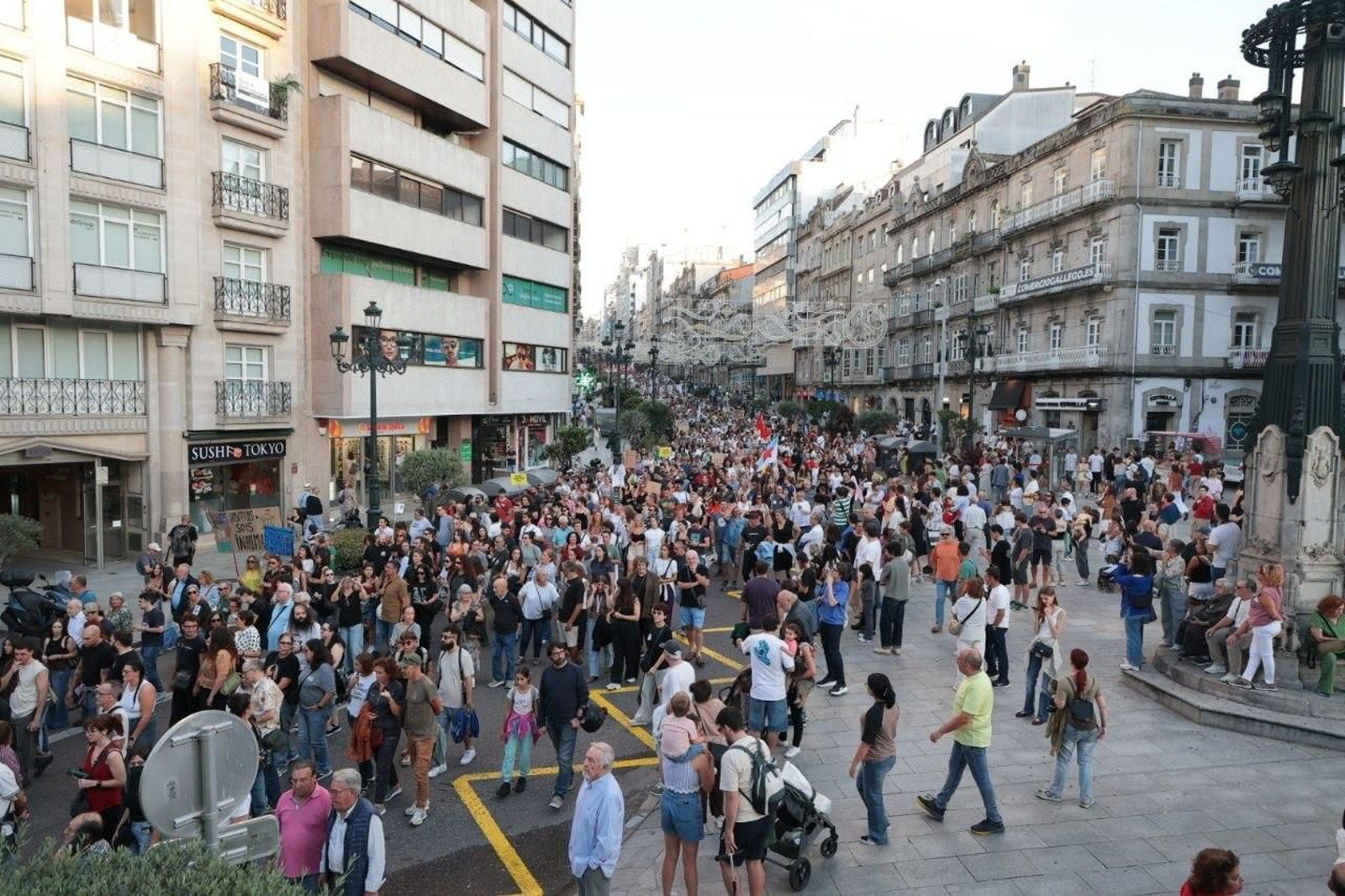 Galería | Vigo se suma a las protestas por una vivienda digna
