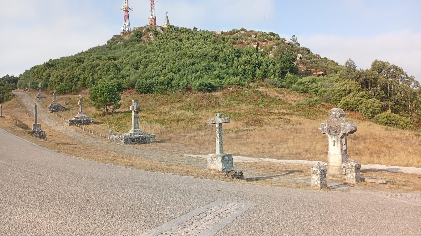 El monte se mantiene libre de cintas para acotar espacios.