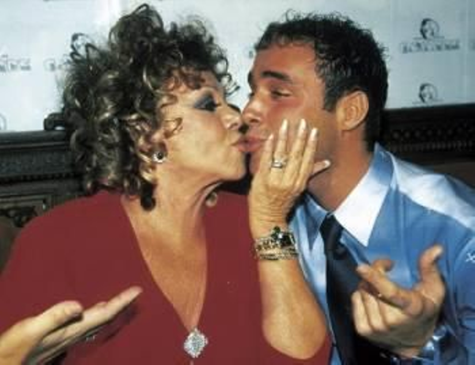 Marujita Díaz y Dinio, en una imagen de archivo.