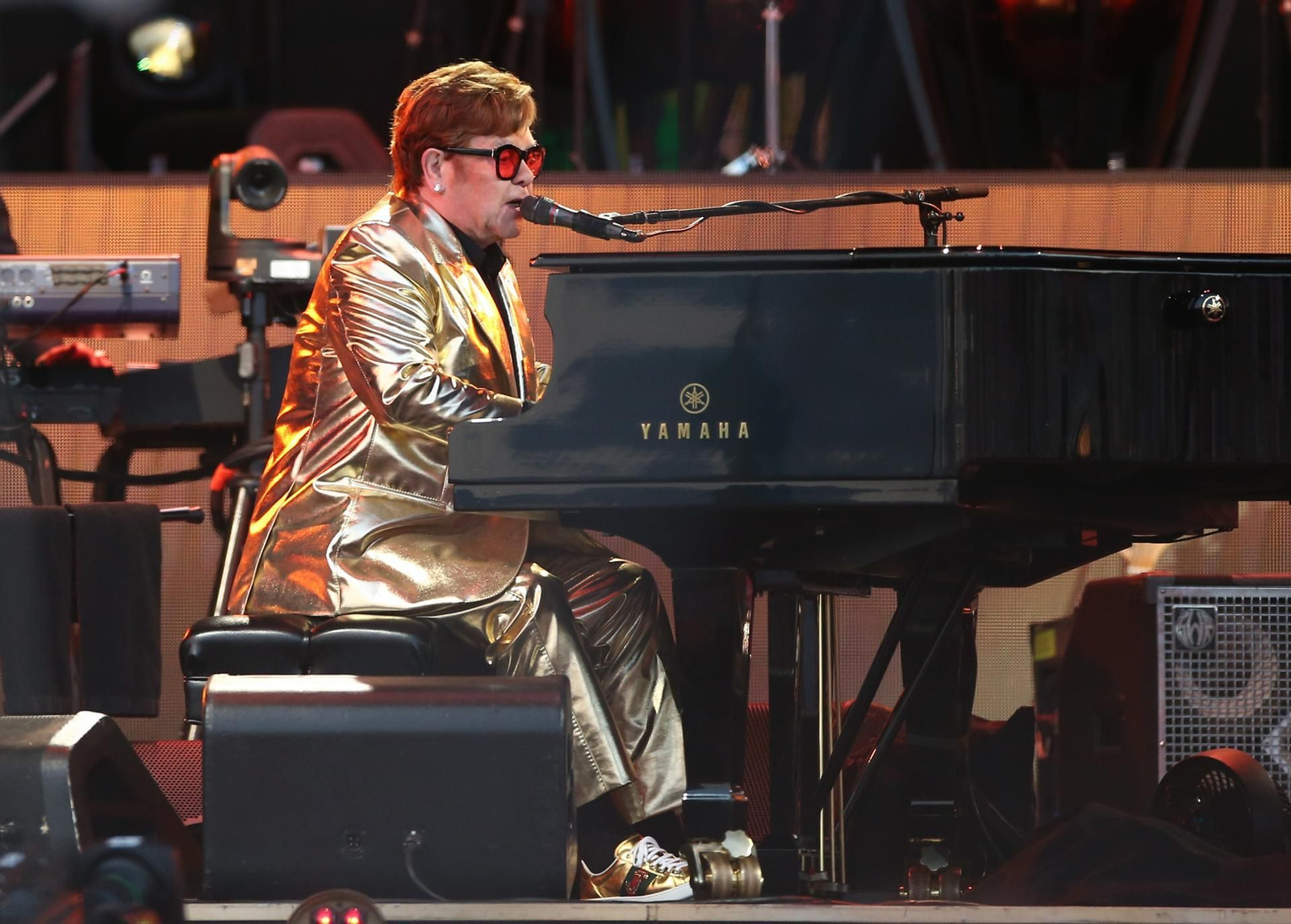 El cantante Elton John. // EFE