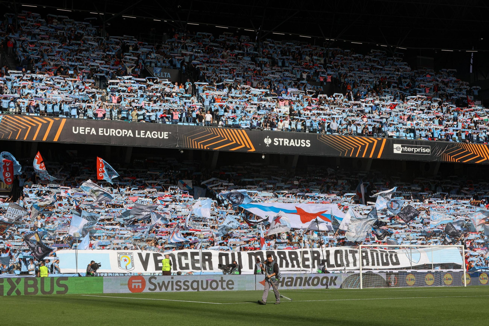 Galería | La goleada del Friburgo puso fin al sueño europeo del Celta