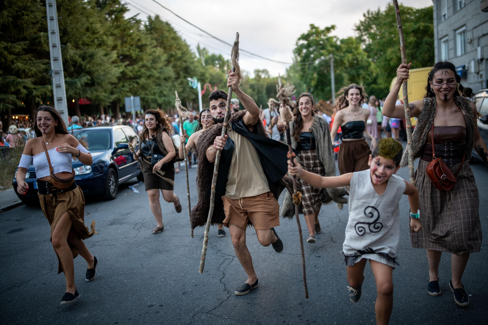 Desfile da Festa do Esquecemento de Xinzo de Limia. FOTO: ÓSCAR PINAL