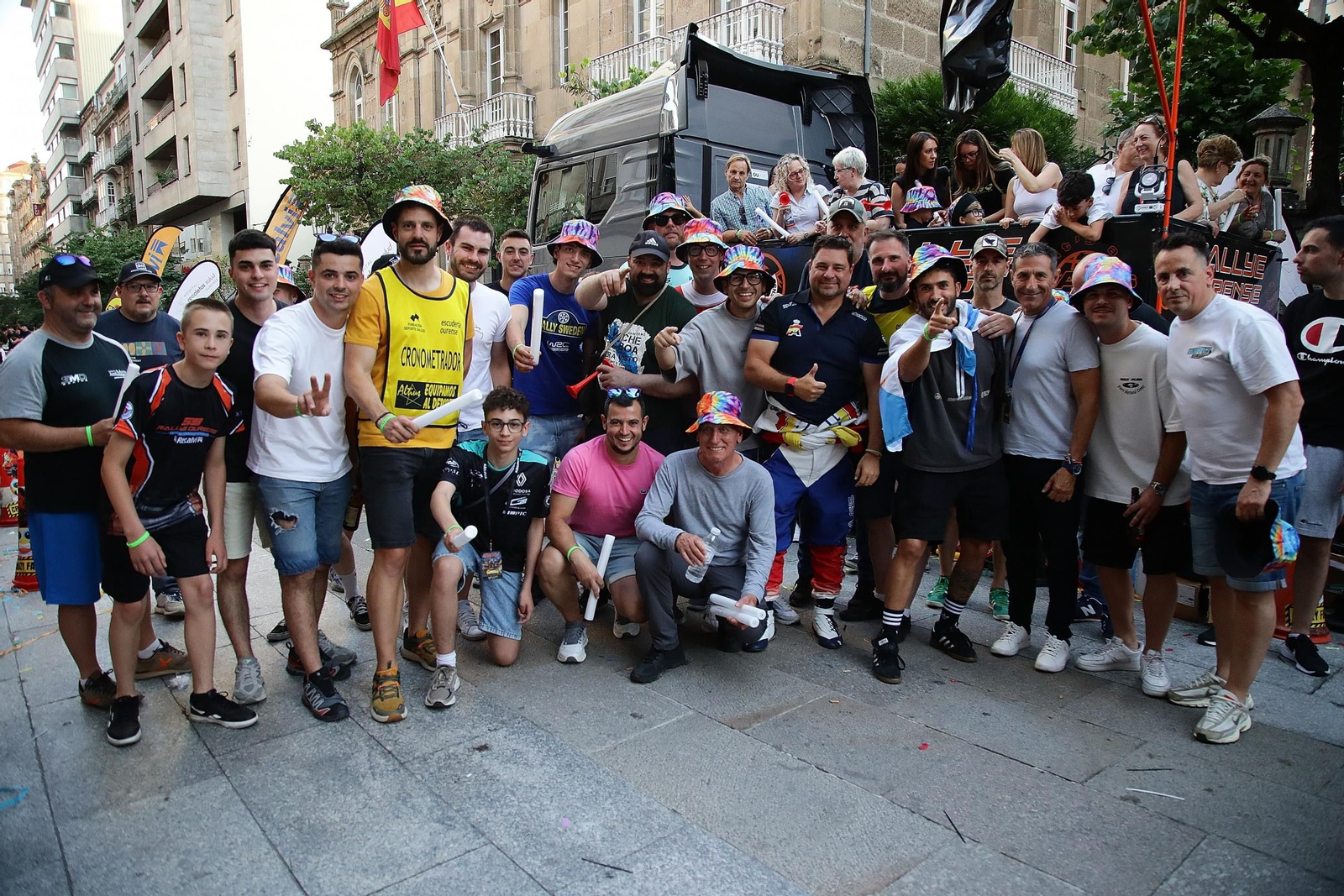 Galería | Arrancan los motores con la ceremonia de inauguración del Rally de Ourense, en fotos
