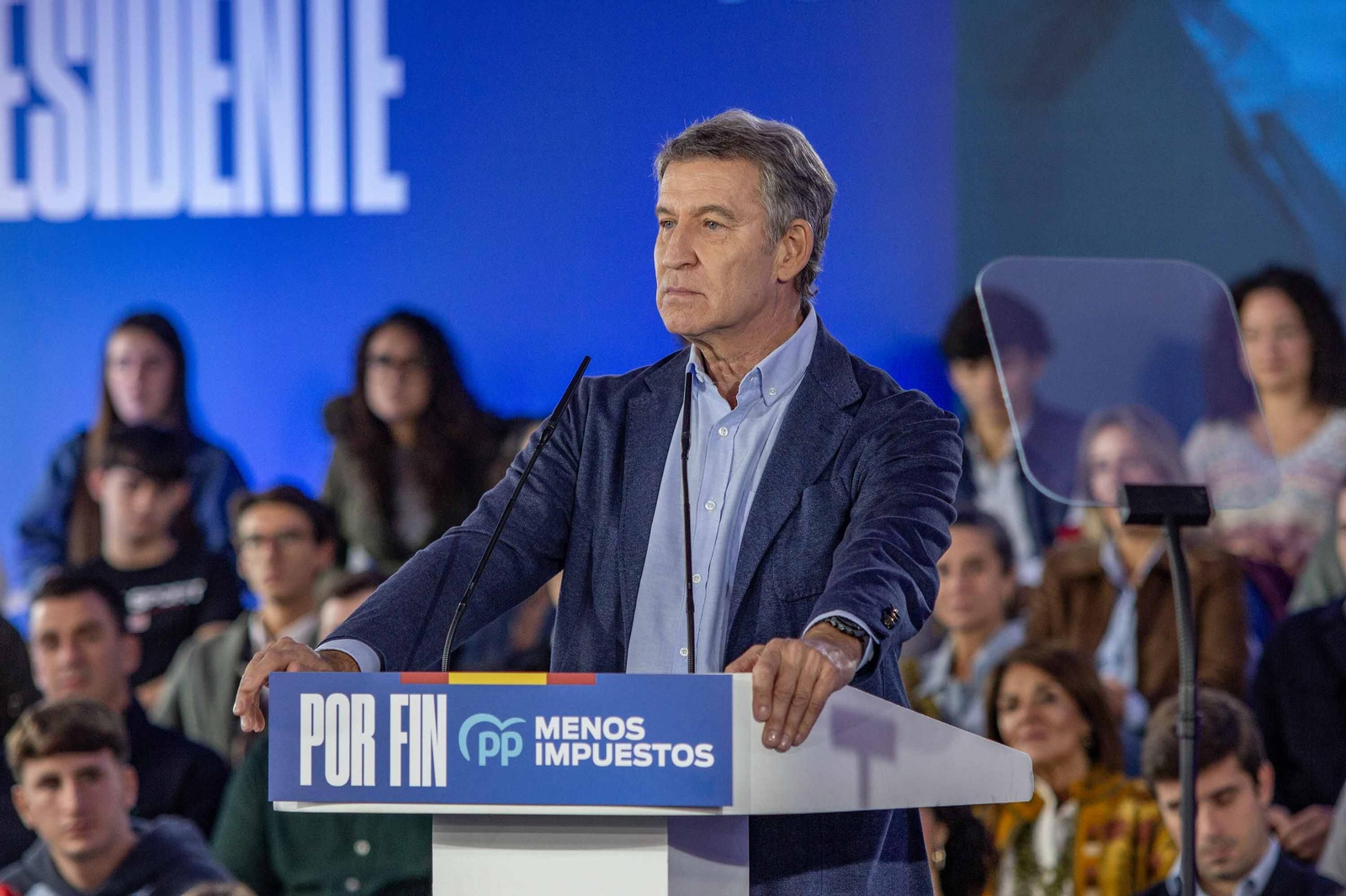 Galería | Feijóo hace parada en Vigo con la precampaña electoral del 29-N