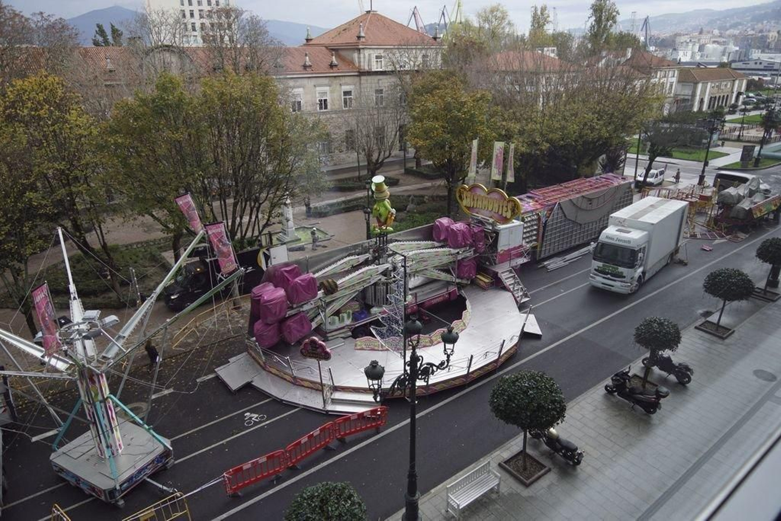 Areal será a partir del domingo un parque de atracciones.