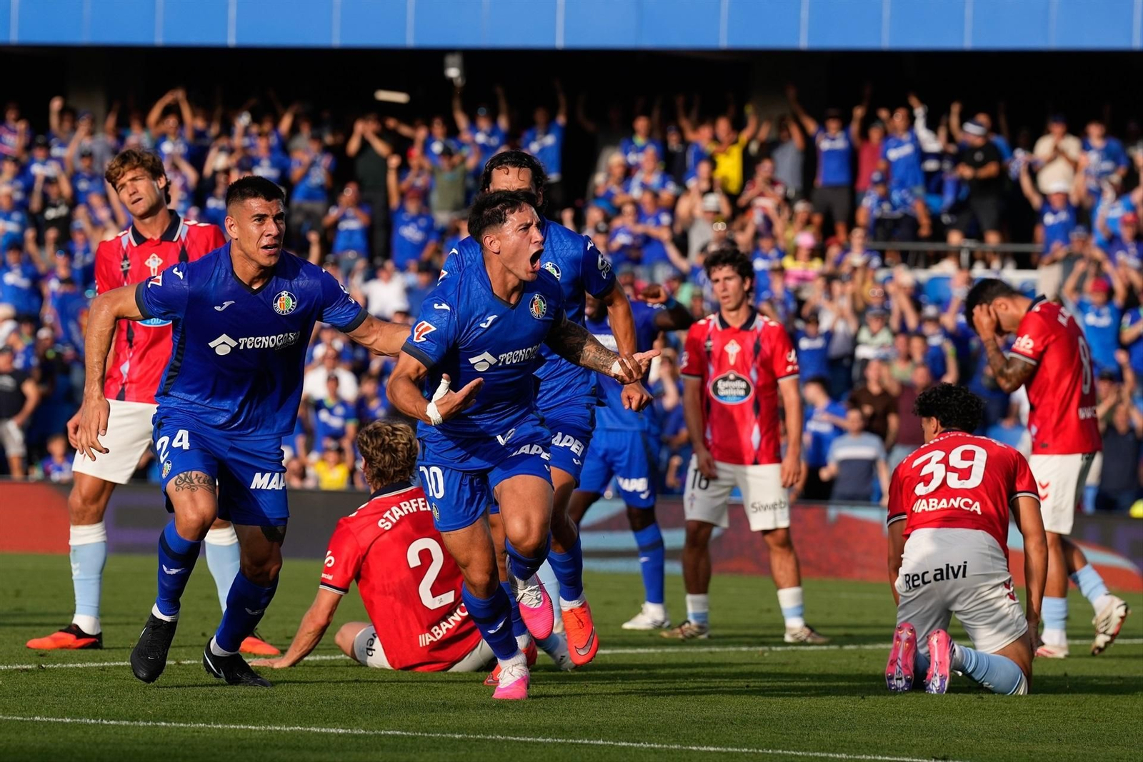 Galería | El Celta se atasca ante el Getafe
