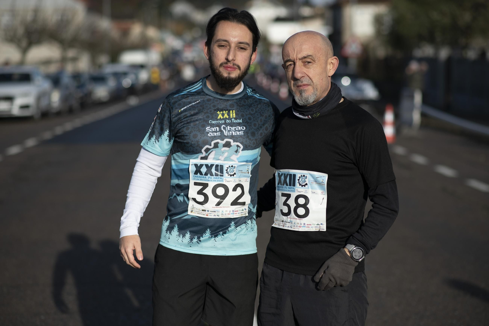 Galería | San Cibrao celebra una edición más de su carrera navideña