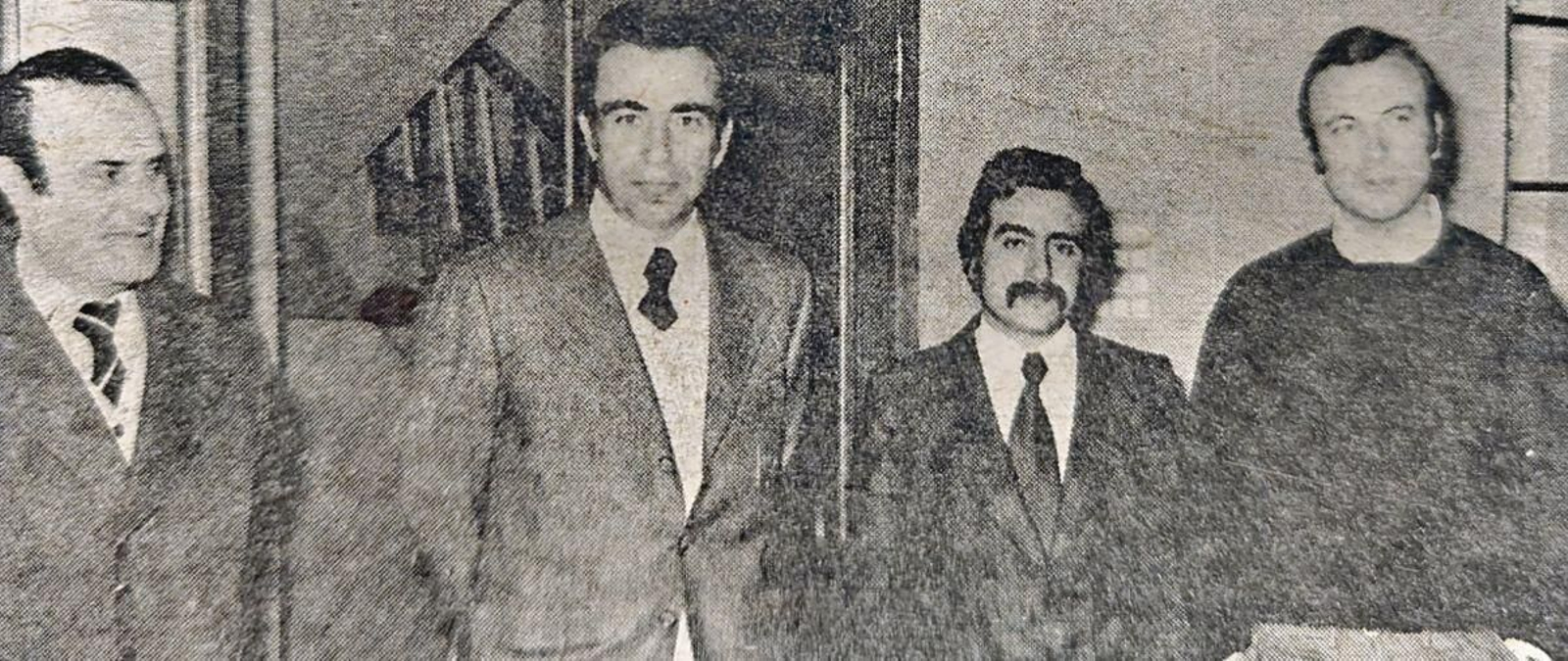 José Carlos Martínez Pedrayo, Joaquín Jones Rodríguez, Miguel Domínguez Rodríguez y Francisco López Cambeses.