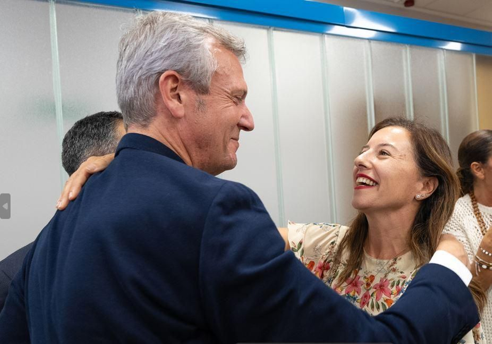 Alfonso Rueda y Victoria Núñez