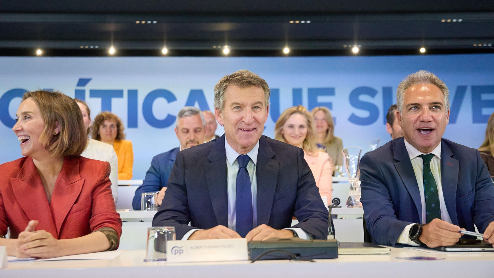 El líder del Partido Popular, Alberto Núñez Feijóo