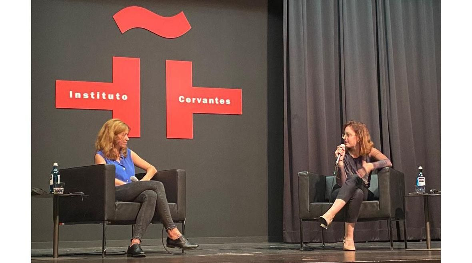 Elizabeth Duval en el Cervantes de Fráncfort