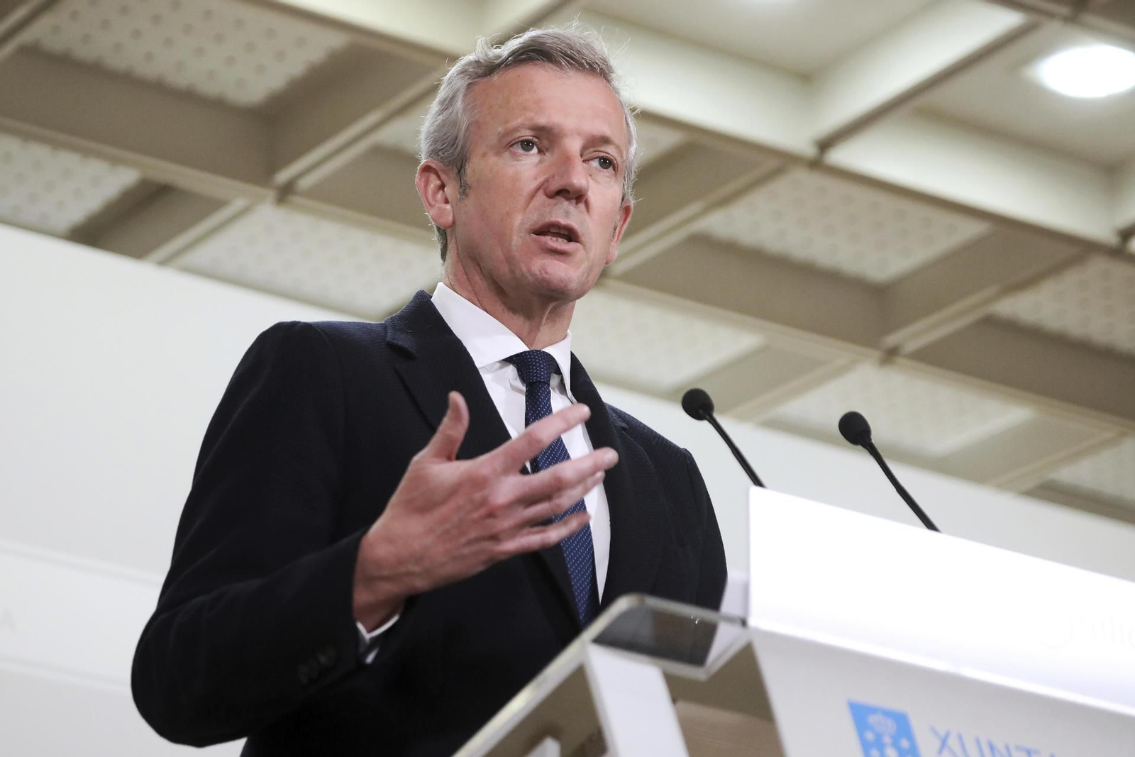 El presidente de la Xunta de Galicia, Alfonso Rueda. (EFE)