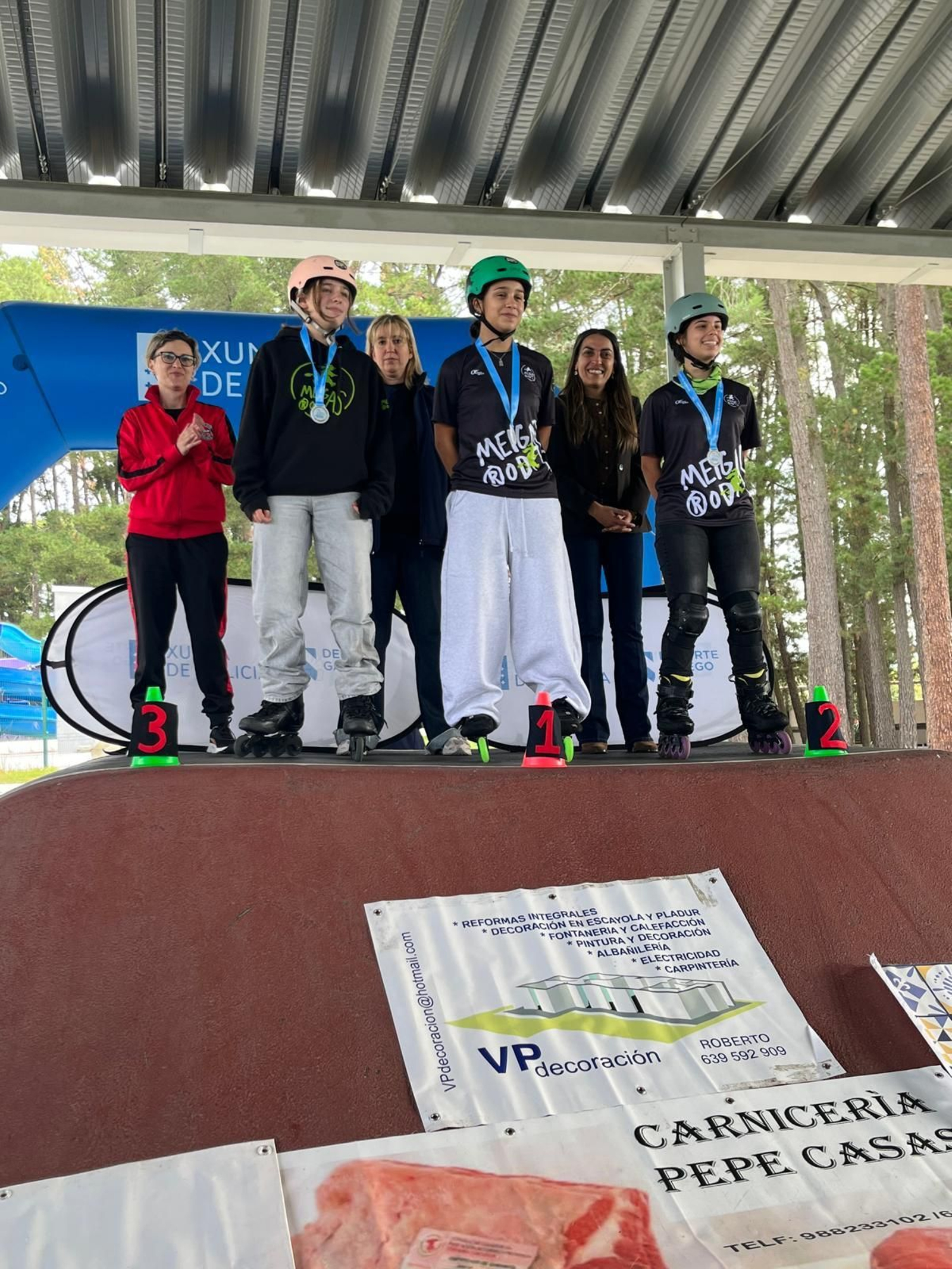 Roller, Meigas y Unity se reparten títulos en el Campeonato Gallego de Pump track