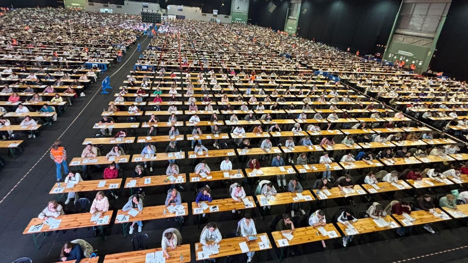 Las oposiciones del Sergas de este domingo registraron una participación del 87,48%