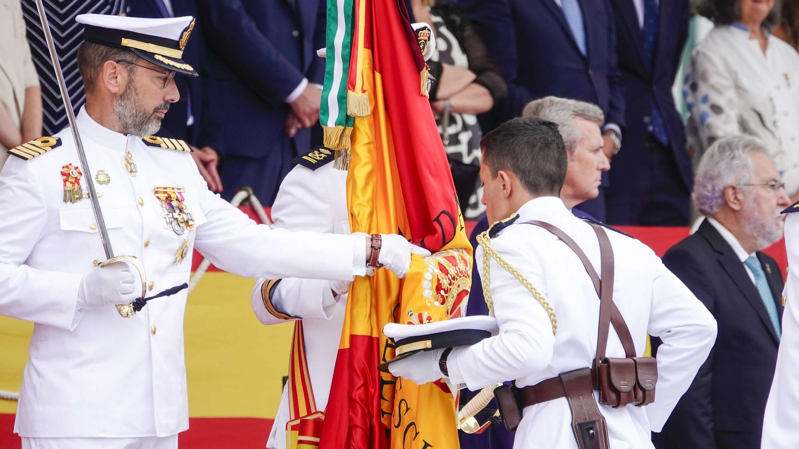 Galería | Entrega de despachos en Marín a cargo de Felipe VI