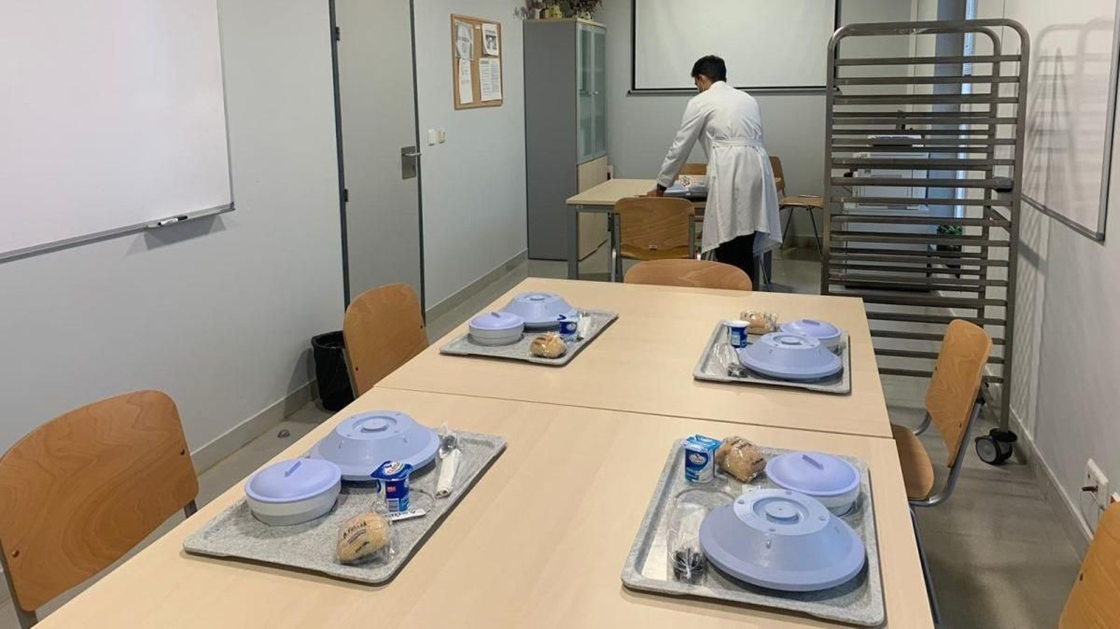 El comedor terapéutico está situado en la planta primera del Nicolás Peña.