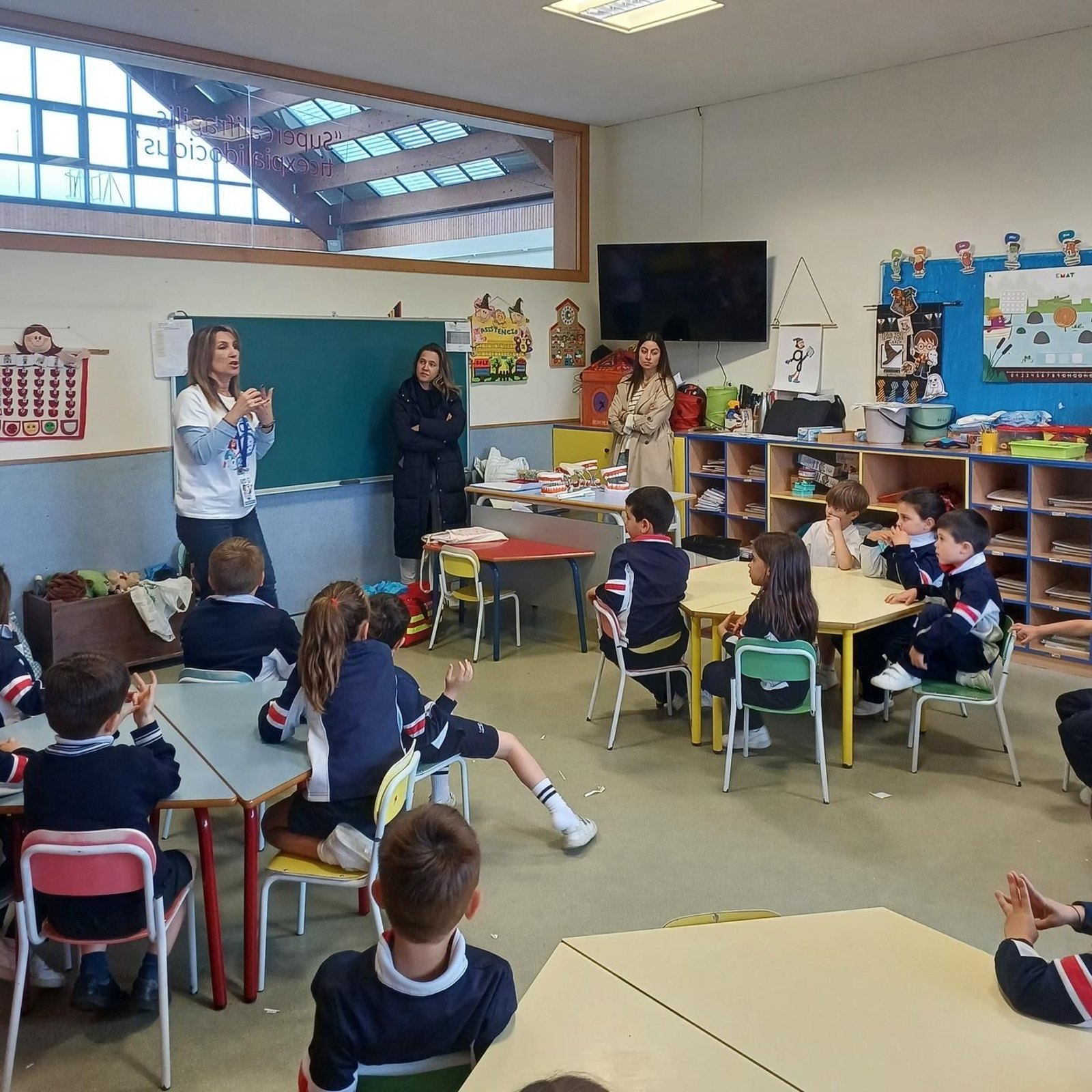 Talleres de higiene y salud bucodental en el colegio Miraflores