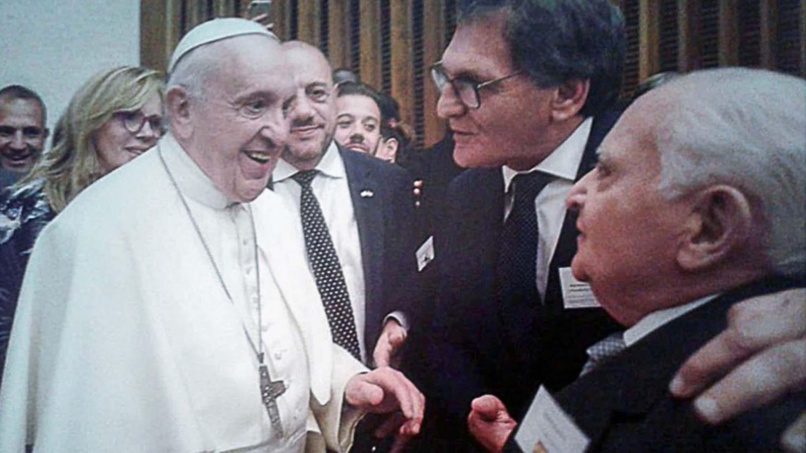 Benito Blanco - B.B. 11 Con el Papa Francisco web