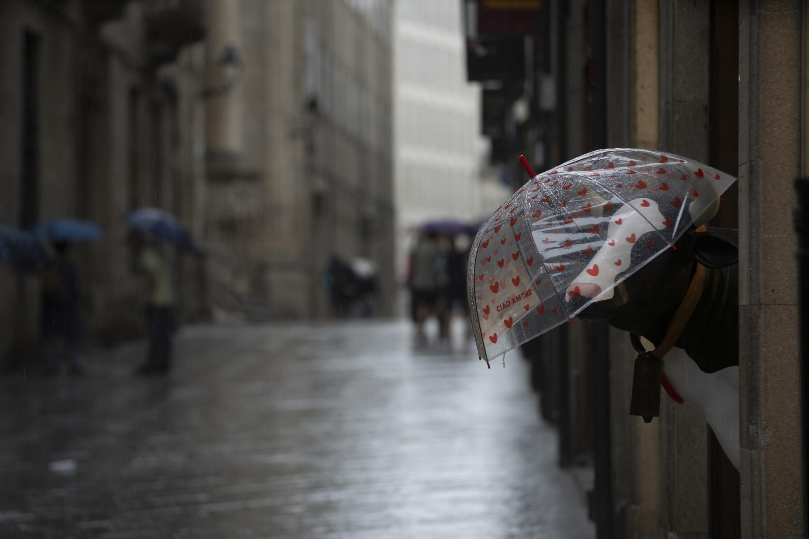 Galería | Una tormenta de verano deja Ourense pasada por agua y desploma los termómetros