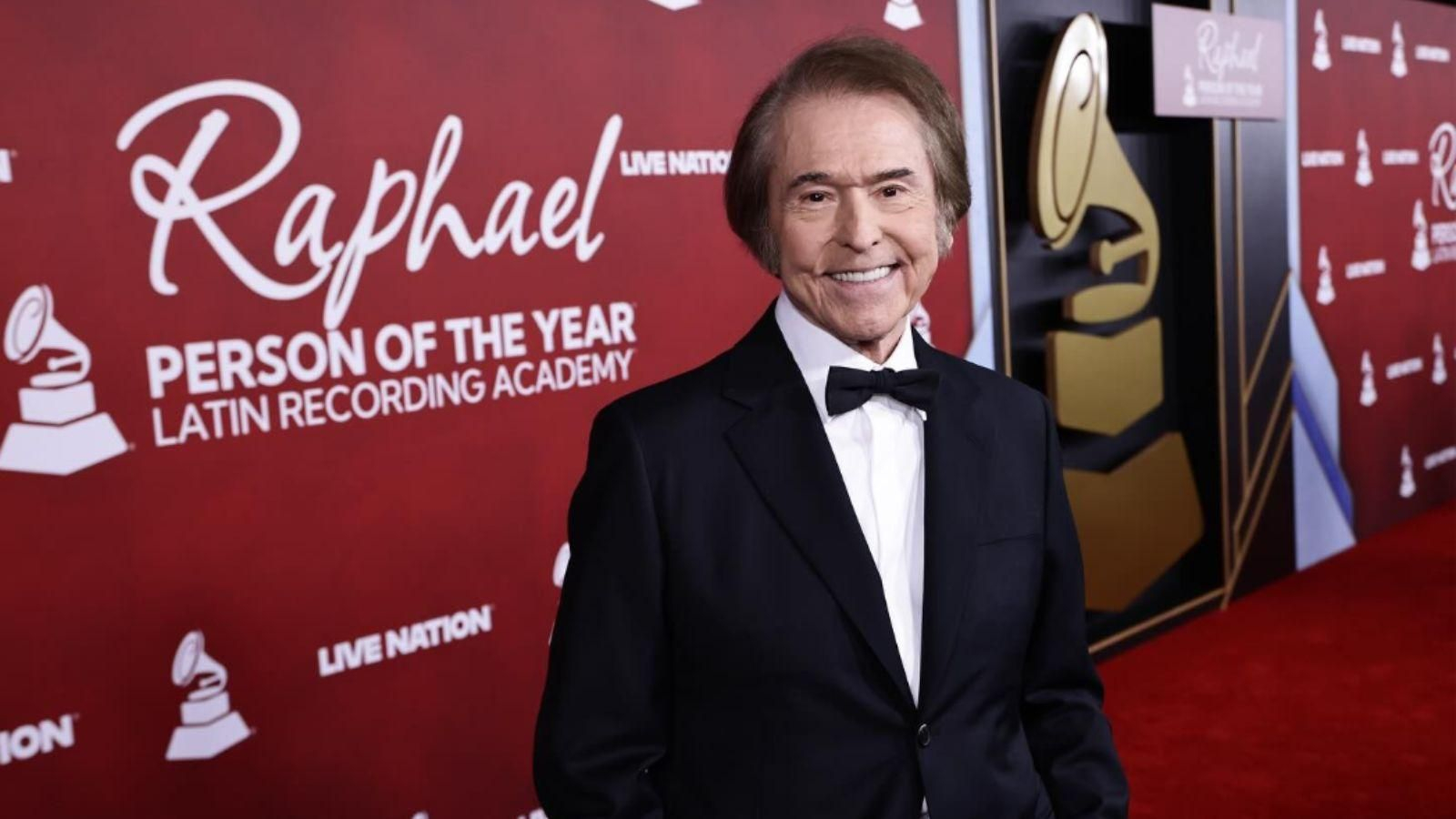 Raphael, Persona del Año 2025 en los Latin Grammy, celebrado en el teatro del hotel Mandalay de Las Vegas.