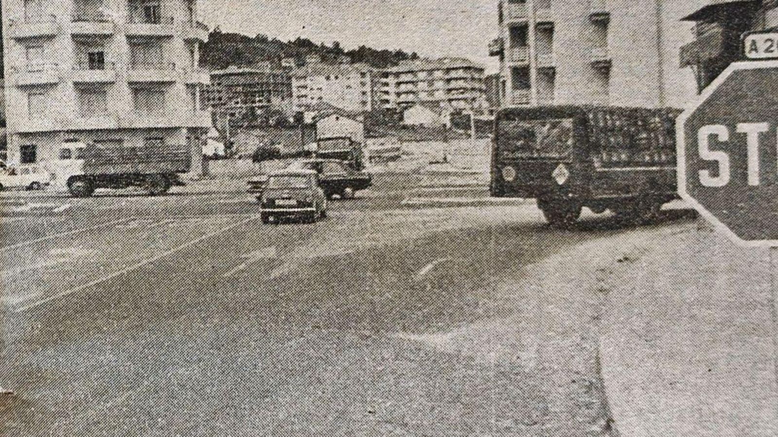 El peligrosísimo cruce de Ervedelo.