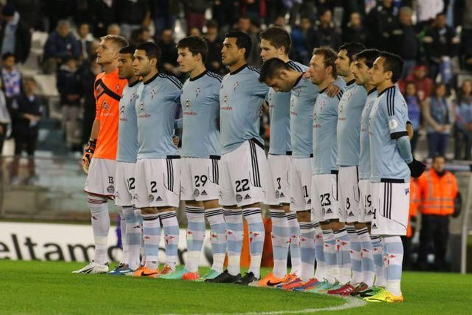 El último once inicial del Celta en Balaídos. A Luis Enrique le gusta variar su apuesta en la alineación semana tras semana.