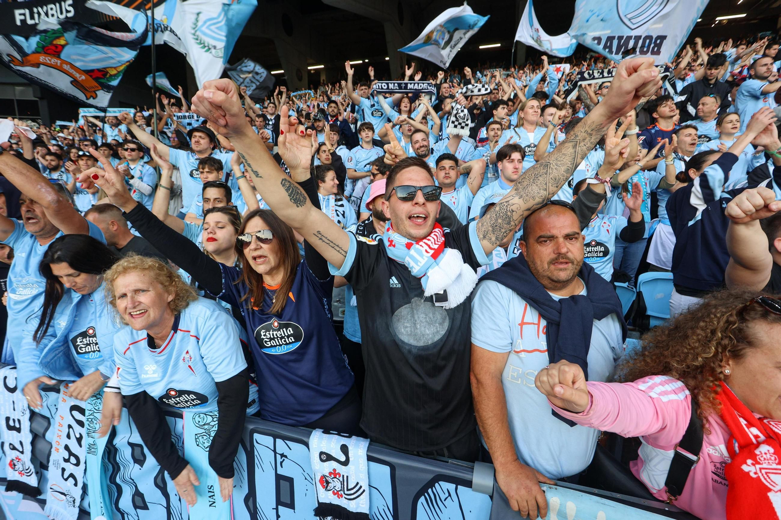 Galería | La goleada del Friburgo puso fin al sueño europeo del Celta