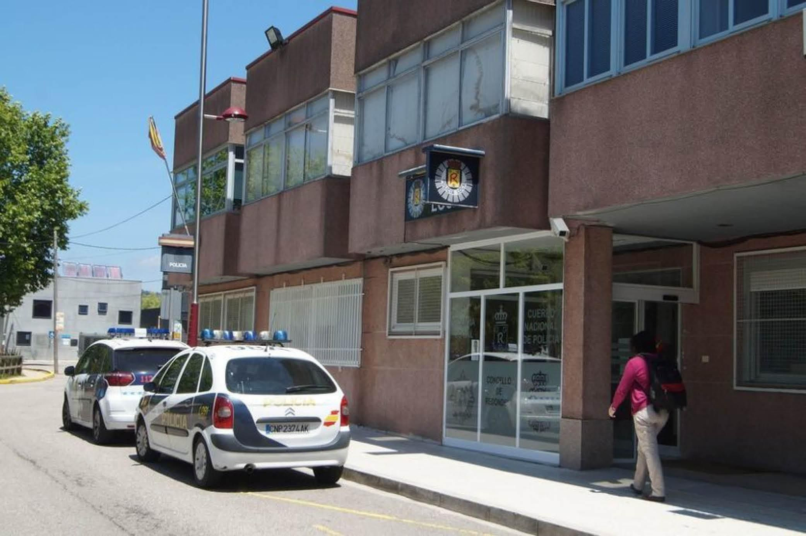 La antigua Comisaría de Redondela, ahora cerrada.