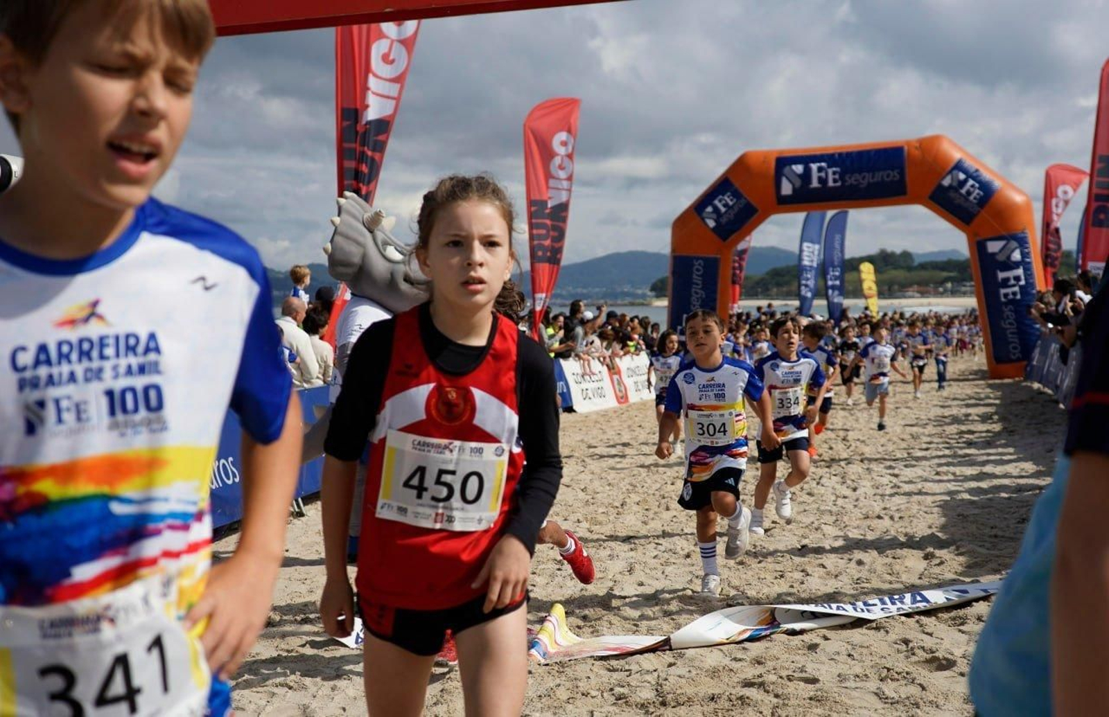 Carrera Praia de Samil.