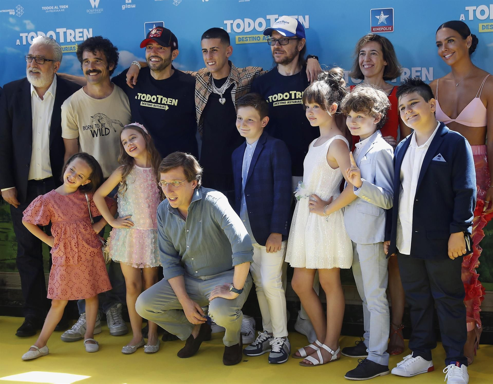 El estreno de la película "¡A todo tren! Destino Asturias". EFE