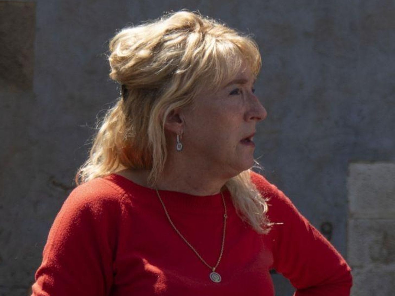 Charo Fidalgo, en Pradocabalos.