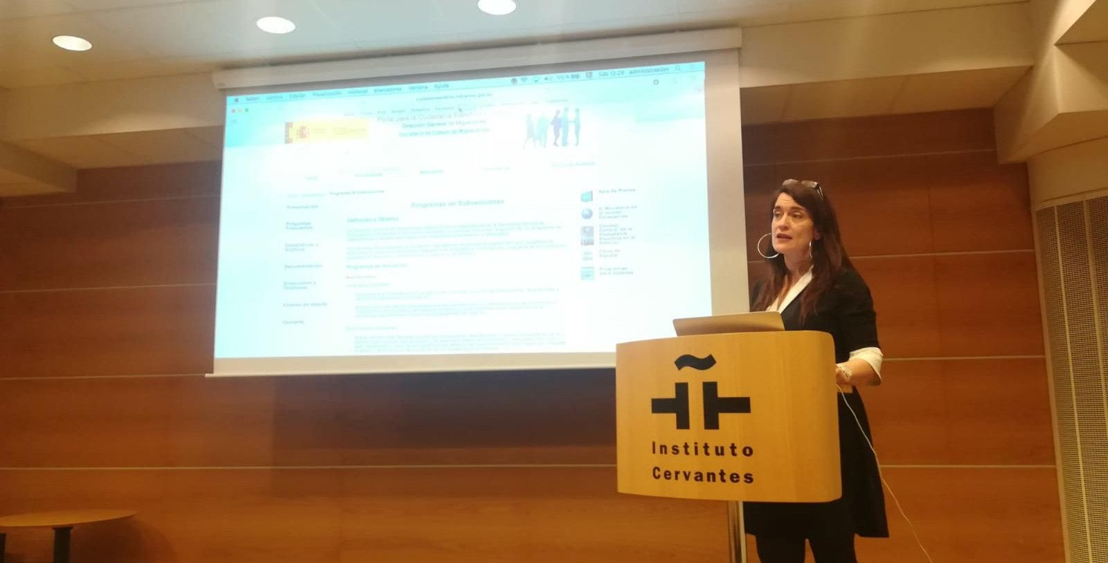 Eva Ortega Paíno, presidenta del CRE de Suecia