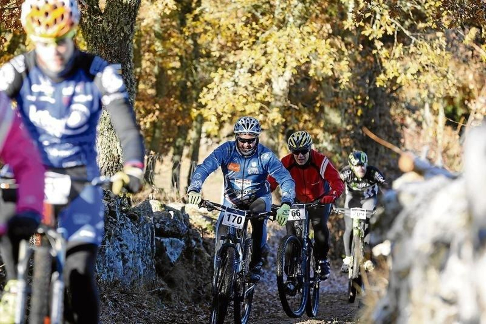 La cita transcurrió por un recorrido de gran belleza y no exento de dureza.