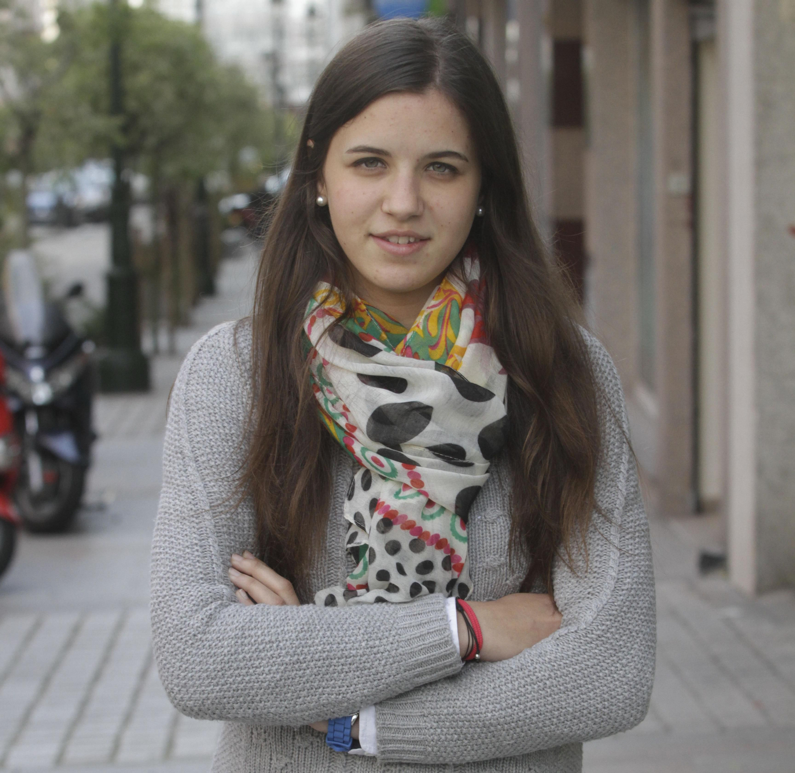 Paula Fernández-Ahuja, en 2013 tras su gran Campeonato de España.