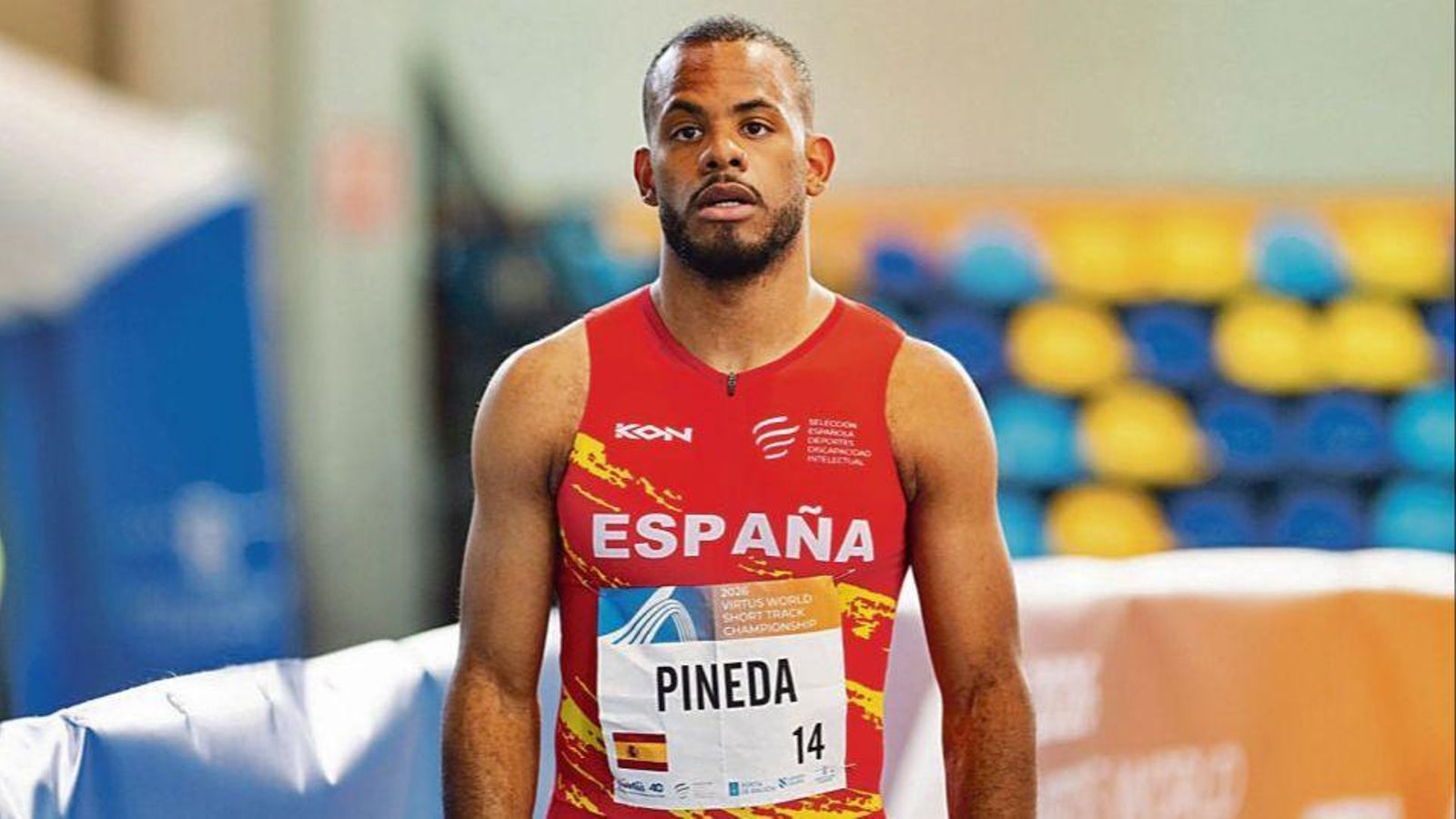 David José Pineda, uno de los atletas más destacados durante el fin de semana.