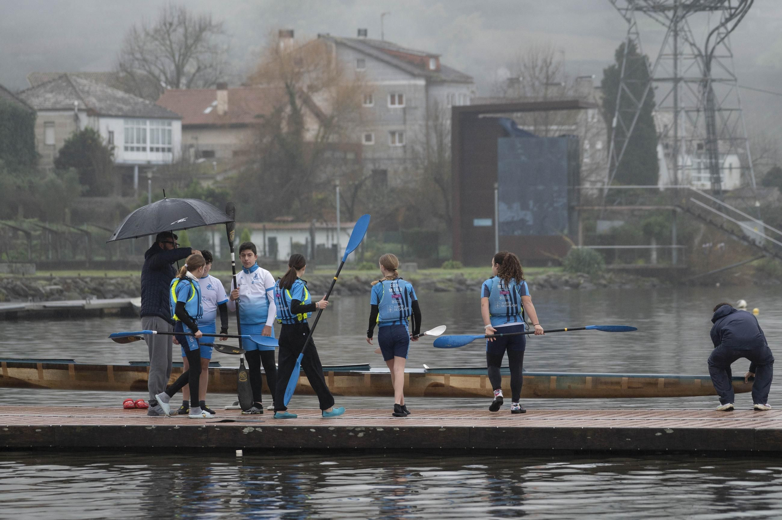 Galería | Castrelo fue el centro del piragüismo gallego