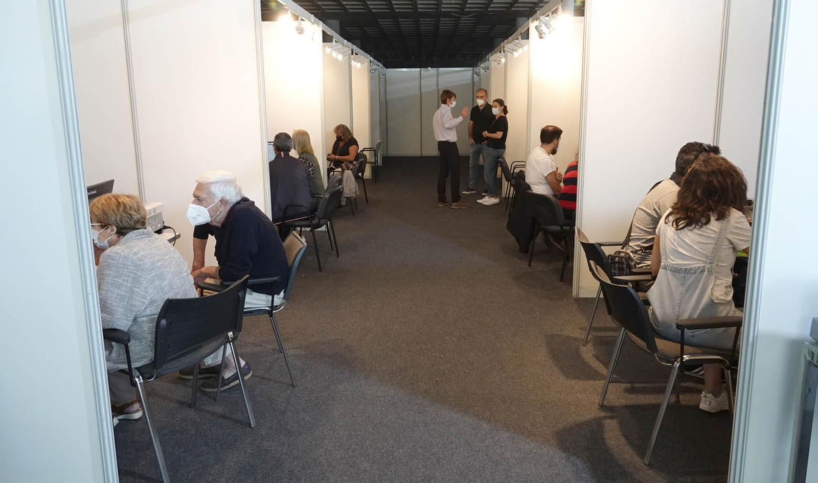 La oficina de información del PGOM funcionó estos tres meses en el Auditorio de Beiramar.