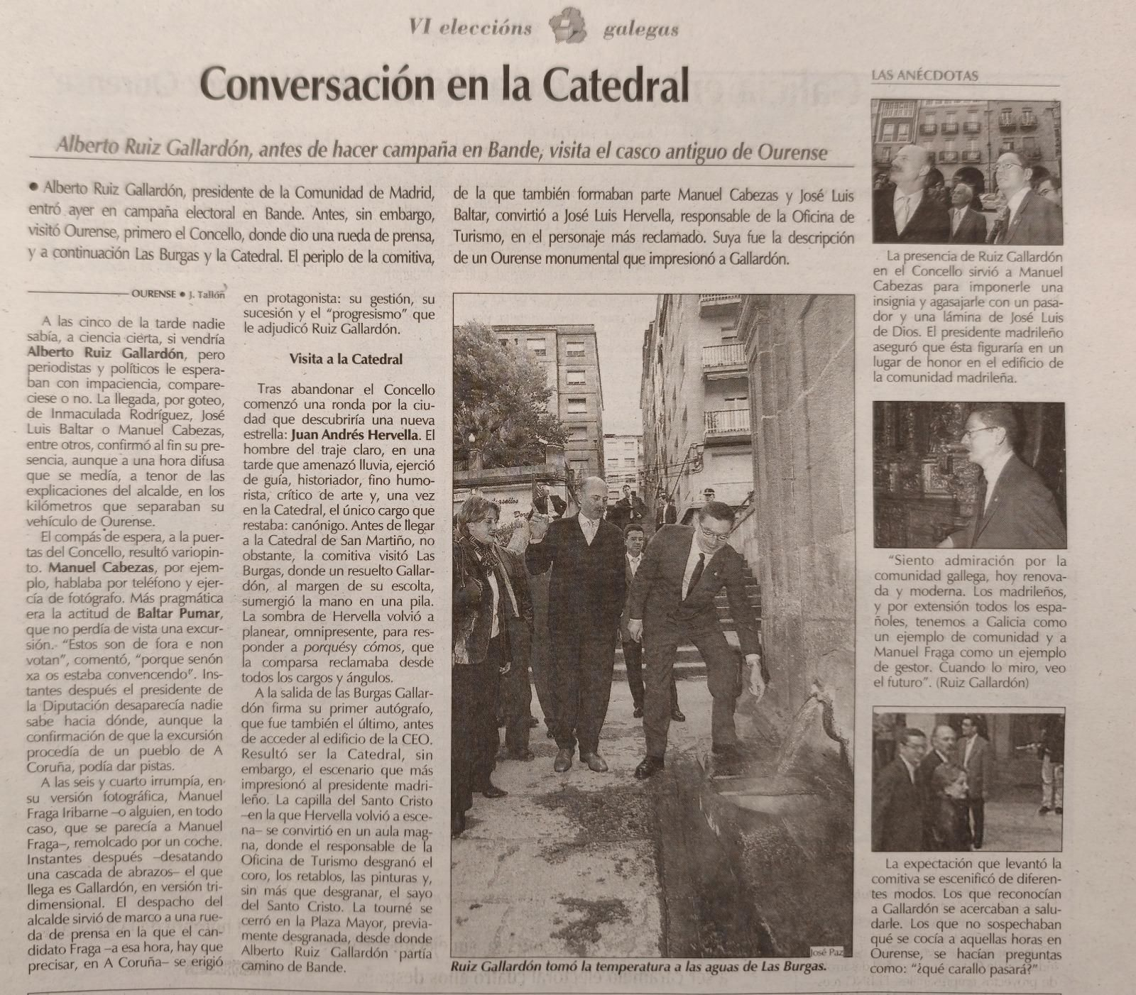 20 de octubre de 2001.