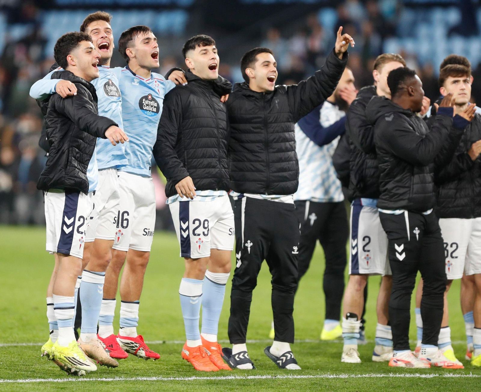 Galería | Celta y Rayo, duelo europeo en Balaídos