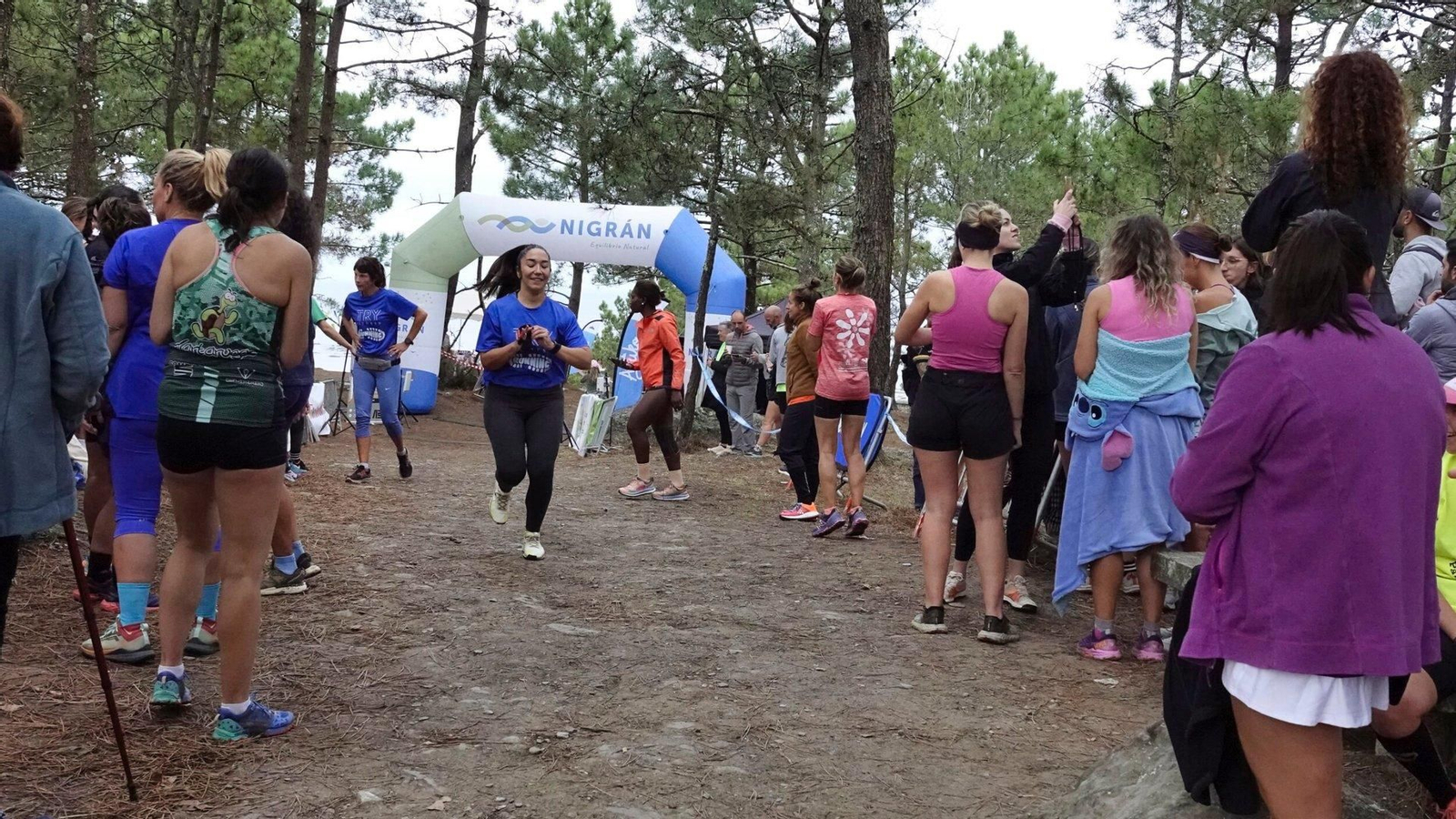 Carrera femenina en Monteferro.