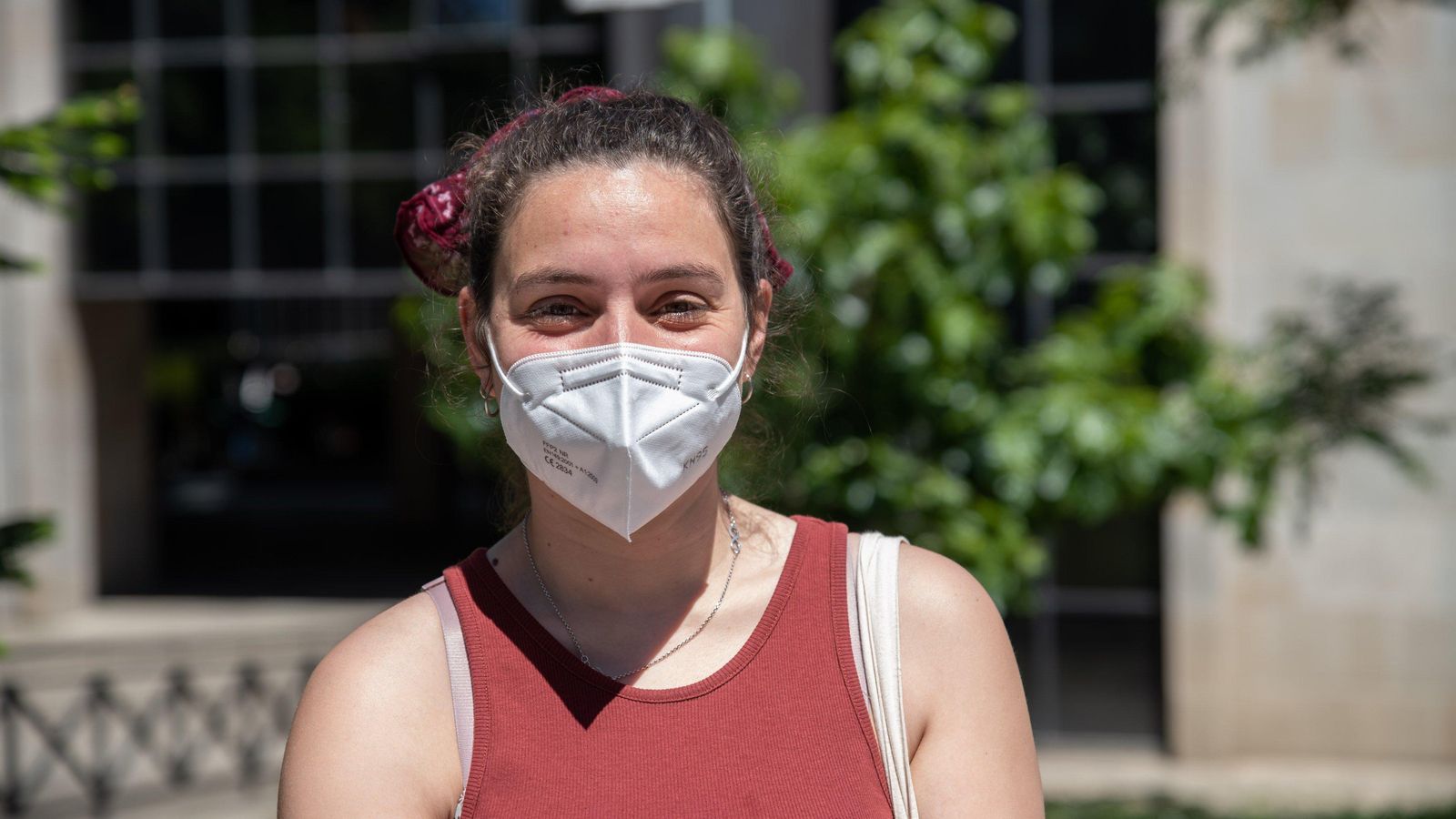 OURENSE (CAMPUS UNIVERSITARIO). 04/05/2021. OURENSE. Enquisas sobre idiomas, para suplemento VIDA. FOTO: ÓSCAR PINAL.   Adriana Lopez