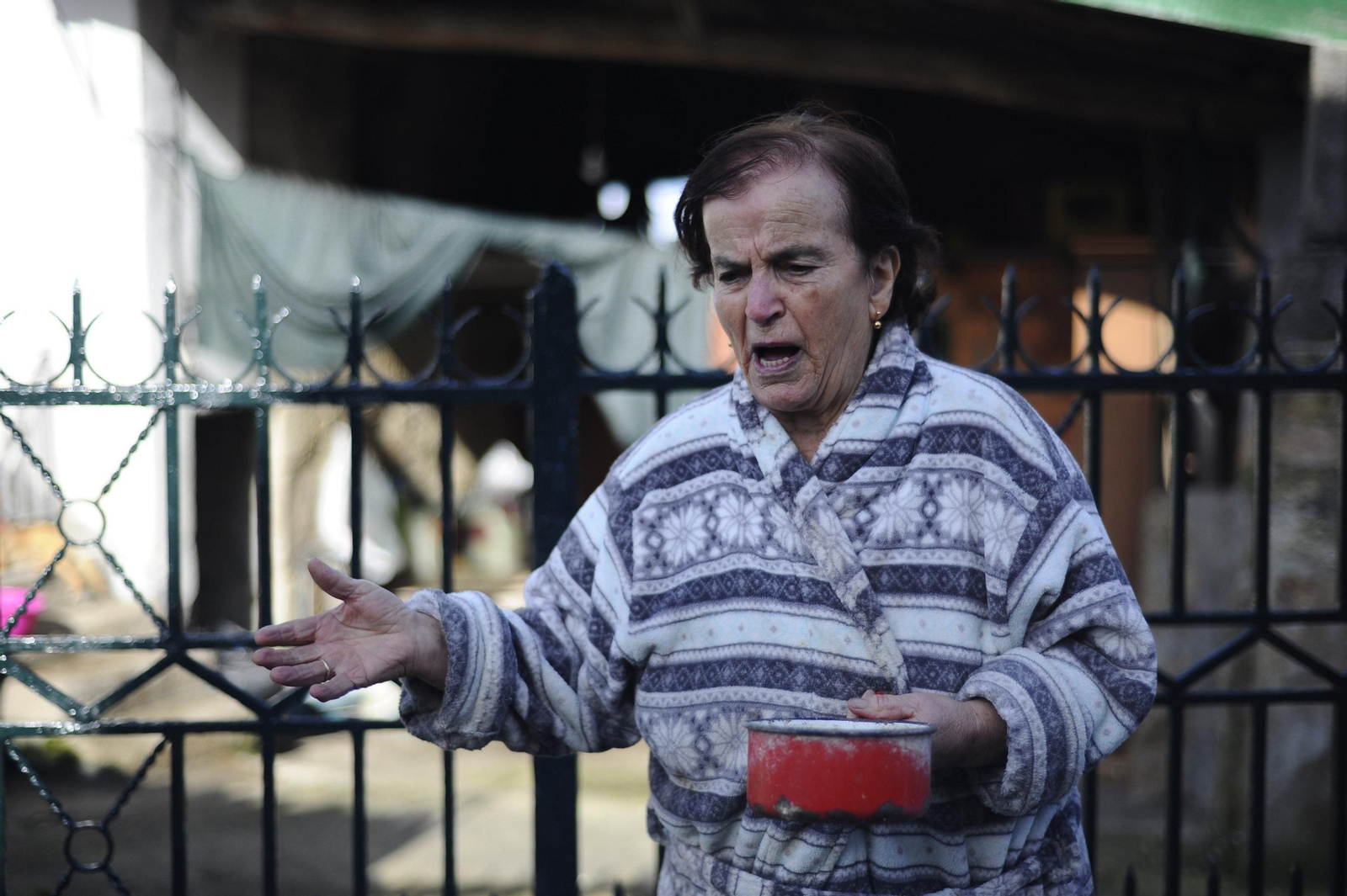 Otilia Vila, en Moredo// Fotos Martiño Pinal