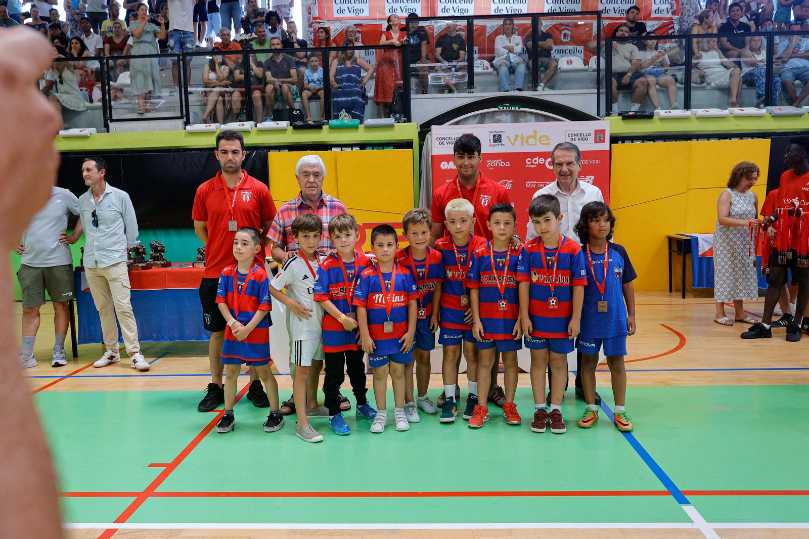 Galería | Clausura de la Vigo Cup con la entrega de medallas