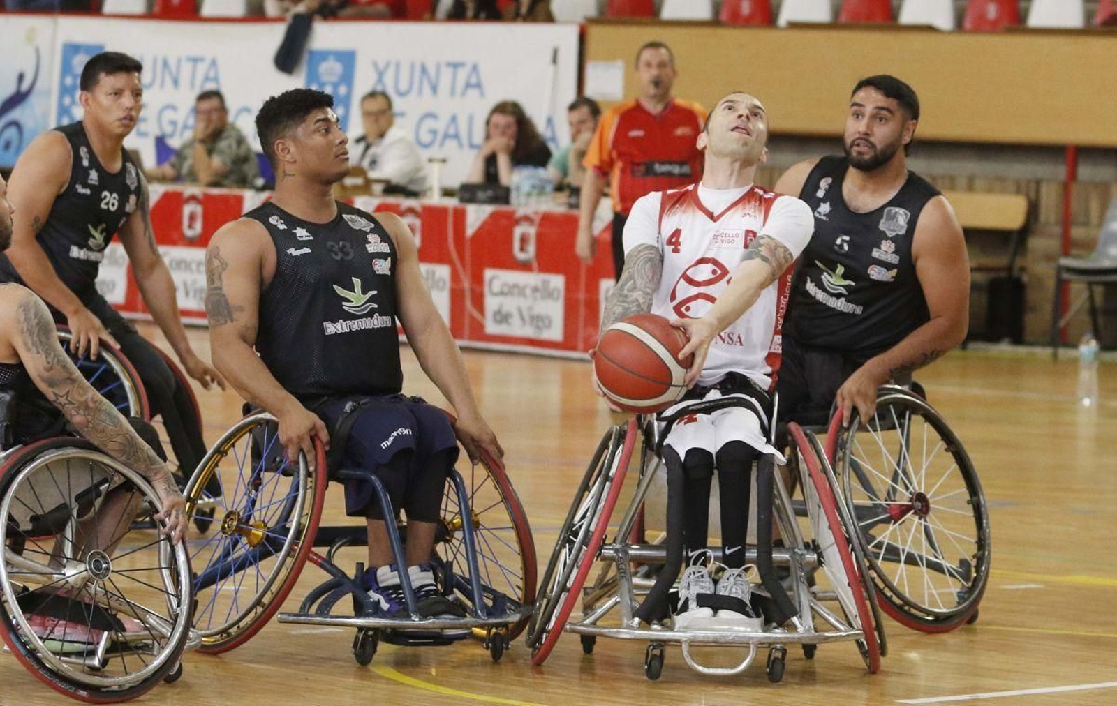 Julio Vilas anotó 22 puntos en el partido de ayer ante el Mideba.