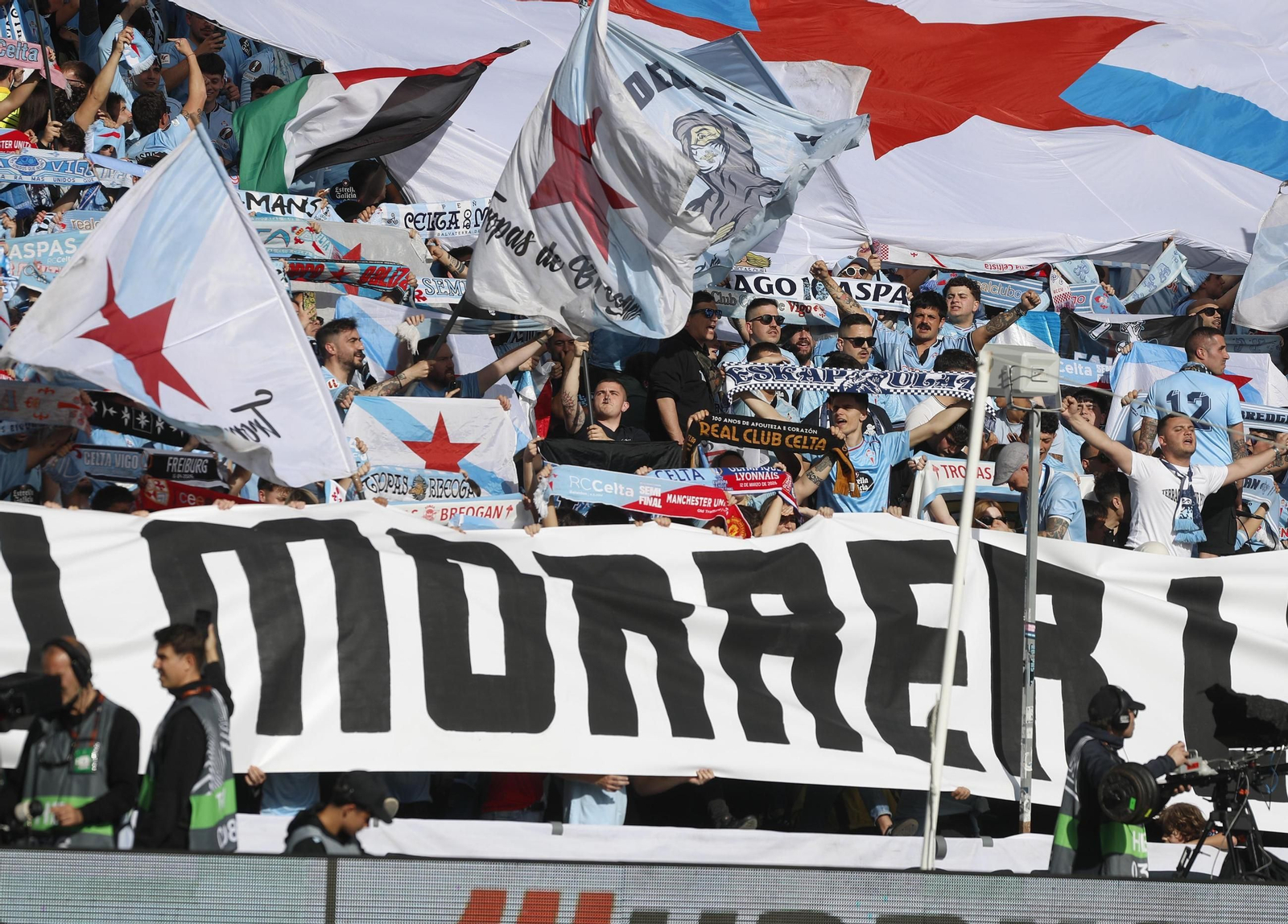 Galería | La goleada del Friburgo puso fin al sueño europeo del Celta