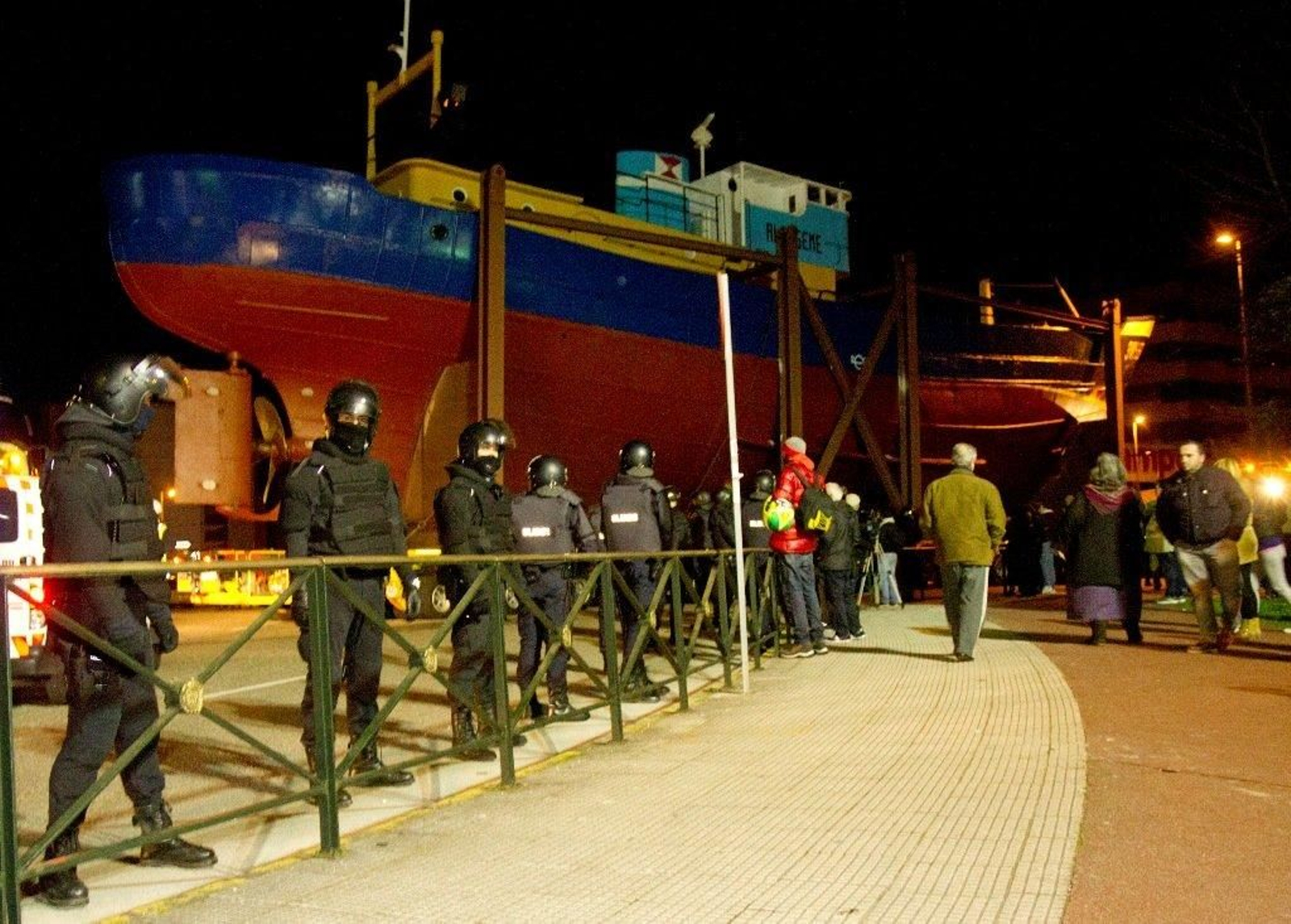 Traslado del barco Alfageme a Coia Foto Lanfoco 20