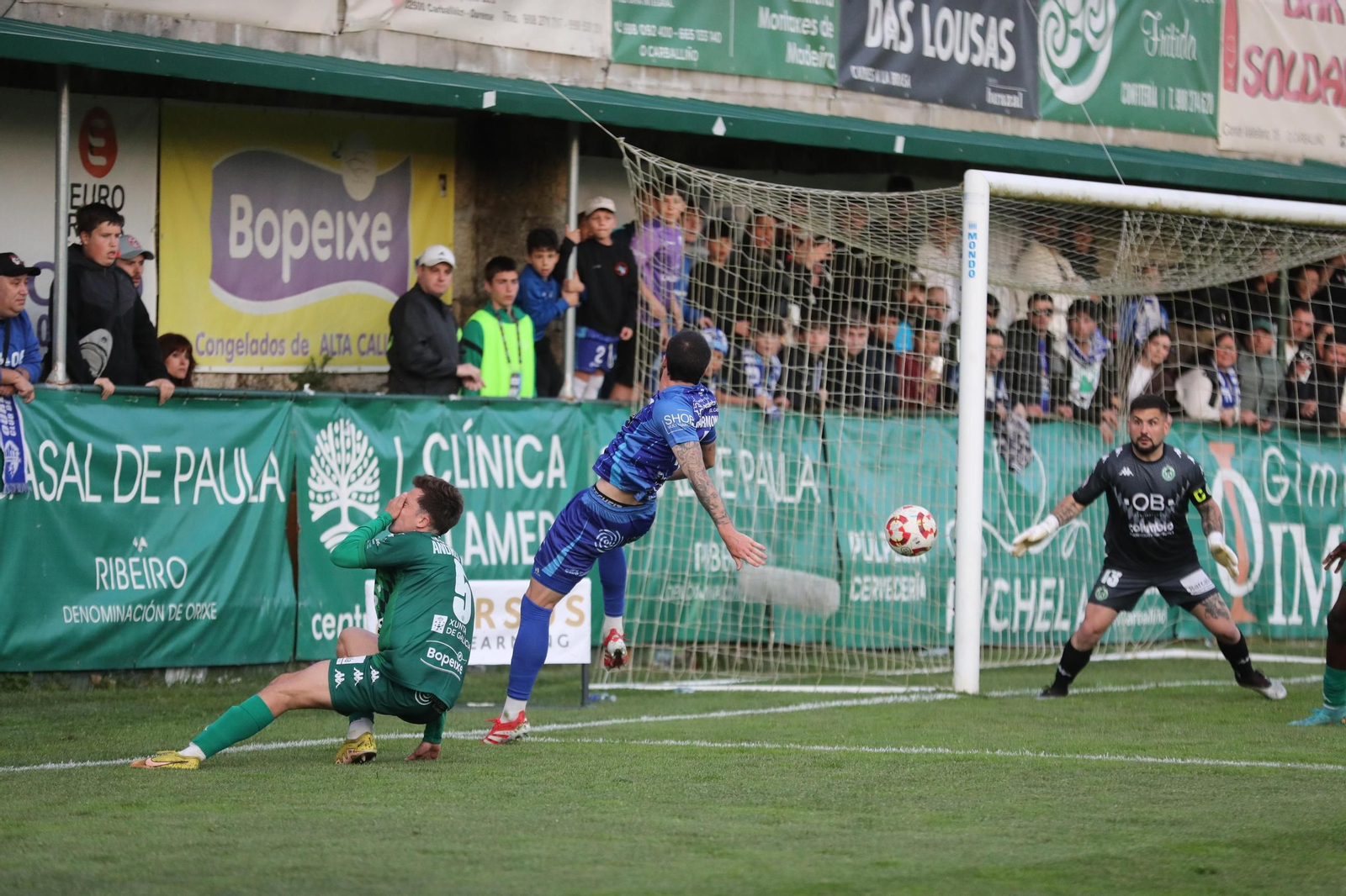 Galería | Empate a uno entre el CD Arenteiro y Ourense CF en el derbi termal
