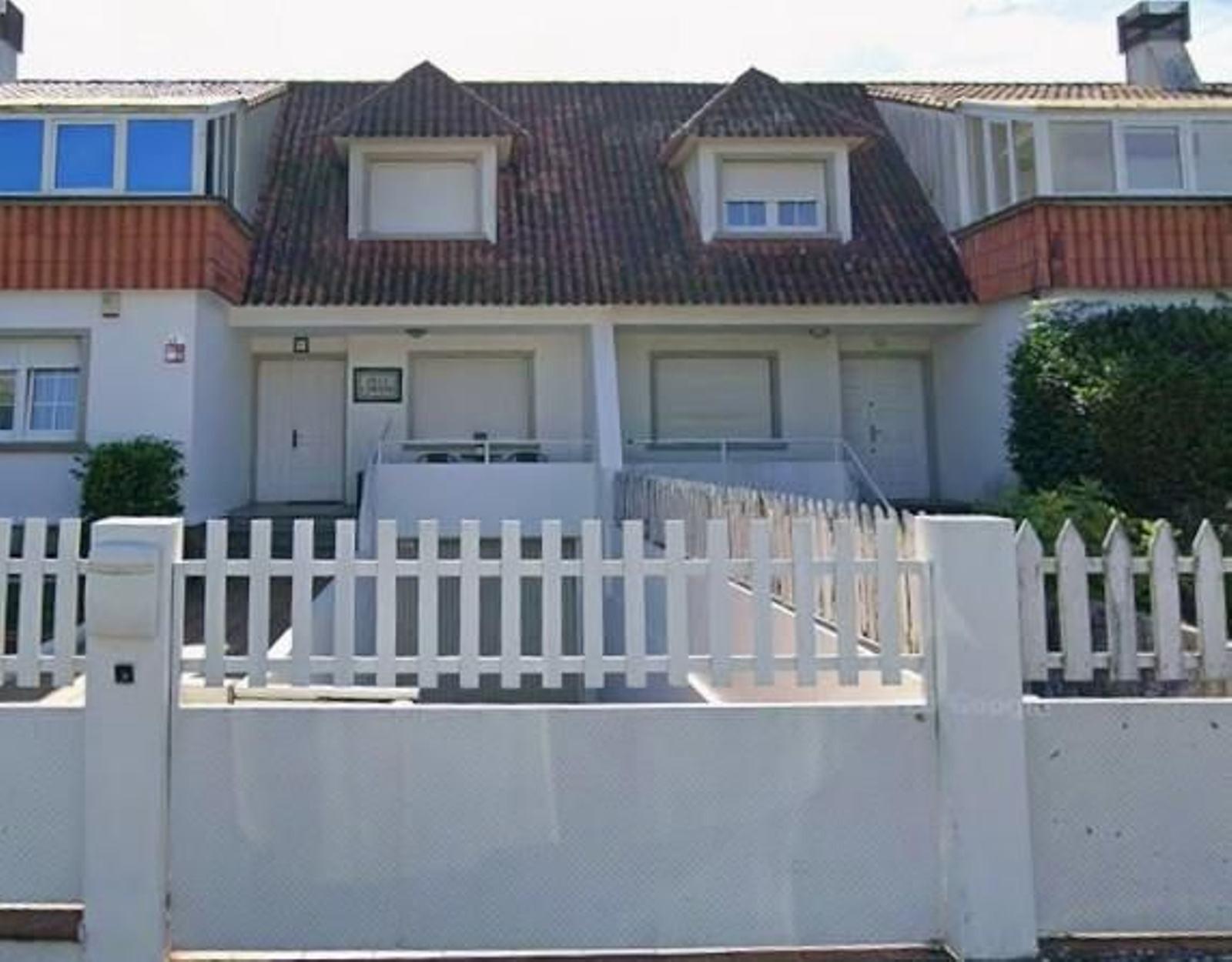 Una vivienda unifamiliar en Vilagarcía de Arousa que saldrá a subasta en noviembre.